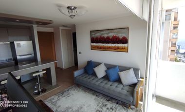 Arriendo Depto. AMOBLADO 2D-2B-Est.-B en Alto Jardín, Viña