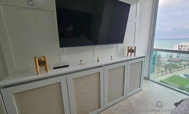 En venta departamento totalmente amoblado en Punta Blanca, Condominio almar, Ruta del Spondylus, Santa Elena