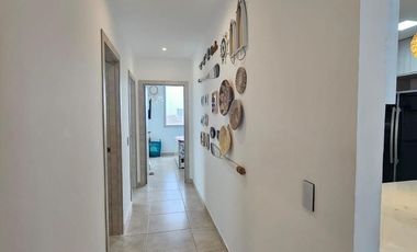En venta departamento totalmente amoblado en Punta Blanca, Condominio almar, Ruta del Spondylus, Santa Elena