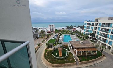 En venta departamento totalmente amoblado en Punta Blanca, Condominio almar, Ruta del Spondylus, Santa Elena