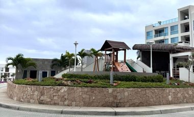 En venta departamento totalmente amoblado en Punta Blanca, Condominio almar, Ruta del Spondylus, Santa Elena