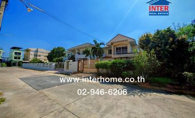 Two-story detached house, 70 sq.wa., located on Soi Ratchamankha 9, Phetkasem Road, Ratchamankha Road, Mueang Nakhon Pathom, Nakhon Pathom.