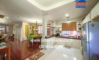 Two-story detached house, 70 sq.wa., located on Soi Ratchamankha 9, Phetkasem Road, Ratchamankha Road, Mueang Nakhon Pathom, Nakhon Pathom.