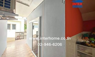 Two-story detached house, 70 sq.wa., located on Soi Ratchamankha 9, Phetkasem Road, Ratchamankha Road, Mueang Nakhon Pathom, Nakhon Pathom.