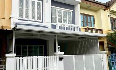 Two-story townhome, 18 sq.wa., Busarin Village, Khlong 2, Rangsit-Nakhon Nayok Road, Lam Luk Ka, Pathum Thani.