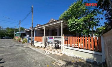 Single-story townhome, 33.5 sq.wa., Wiang Thong 3 Village, near Wat Phichanimit intersection, Chiang Rak Noi Road, Phahonyothin Road, Bang Pa-in, Phra