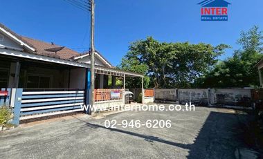 Single-story townhome, 33.5 sq.wa., Wiang Thong 3 Village, near Wat Phichanimit intersection, Chiang Rak Noi Road, Phahonyothin Road, Bang Pa-in, Phra