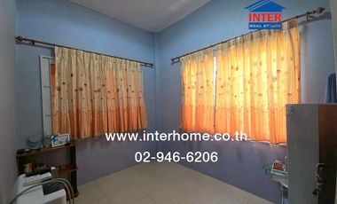 Single-story townhome, 33.5 sq.wa., Wiang Thong 3 Village, near Wat Phichanimit intersection, Chiang Rak Noi Road, Phahonyothin Road, Bang Pa-in, Phra