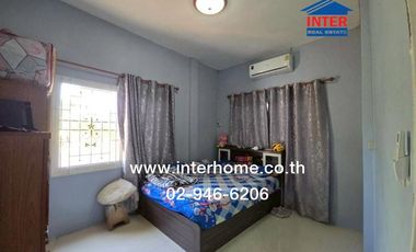 Single-story townhome, 33.5 sq.wa., Wiang Thong 3 Village, near Wat Phichanimit intersection, Chiang Rak Noi Road, Phahonyothin Road, Bang Pa-in, Phra