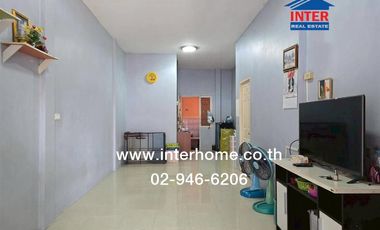 Single-story townhome, 33.5 sq.wa., Wiang Thong 3 Village, near Wat Phichanimit intersection, Chiang Rak Noi Road, Phahonyothin Road, Bang Pa-in, Phra