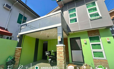 Fully-Furnished 3-Bedroom Townhouse for Rent located in Angeles City, Pampanga