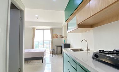 Super Cozy! Studio Furnished Minimalis Siap Huni Apartemen Daan Mogot City, View Kota Jakarta