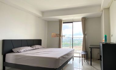 Super Cozy! Studio Furnished Minimalis Siap Huni Apartemen Daan Mogot City, View Kota Jakarta