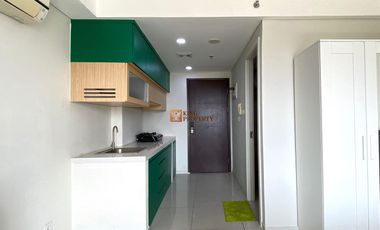 Super Cozy! Studio Furnished Minimalis Siap Huni Apartemen Daan Mogot City, View Kota Jakarta