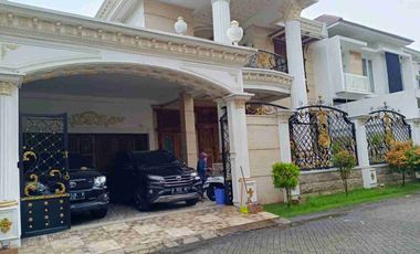 ‼️Banting Harga‼️ Rumah Classic Mewah di Kebonsari Elveka dekat Gayungsari Ketintang