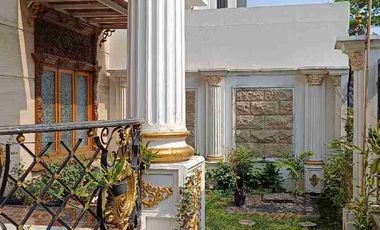 ‼️Banting Harga‼️ Rumah Classic Mewah di Kebonsari Elveka dekat Gayungsari Ketintang