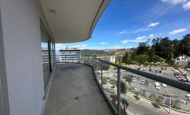 Departamento de Renta, en la Gonzalez Suarez, edificio de lujo, amoblado  o nó.