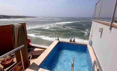 VENDO LINDO DPTO. DUPLEX  EN MLCON. CENTRAL PUNTA HERMOSA FRENTE AL MAR CON PISCINA