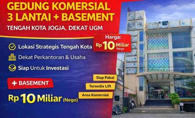 Kantor dijual di Bumijo, Jetis, Kota Yogyakarta, Depok, Daerah Istimewa Yogyakarta