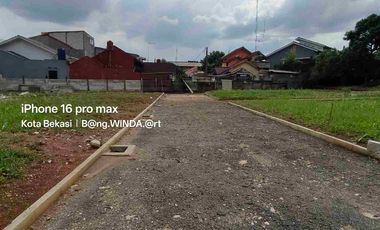 on progres pembangunan rumah cluster murah di Ciketing tugu asem mustika jaya Bekasi kota