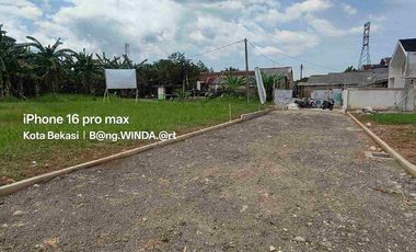 on progres pembangunan rumah cluster murah di Ciketing tugu asem mustika jaya Bekasi kota