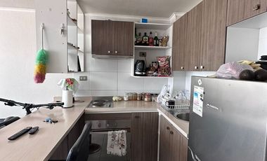 Arriendo departamento amoblado, sector norte.