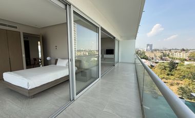 Departamento amueblado (o sin muebles), 3 recámaras, 3.5 baños, todo incluído, proceso súper fácil sin aval!!!