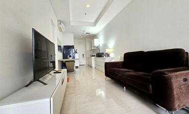 Dekat Mall CP & Universitas Ternama, Disewakan Apartemen Grand Madison 2BR Fully Furnished Modern Lengkap Siap Huni, Di Tanjung Duren Jakarta Barat