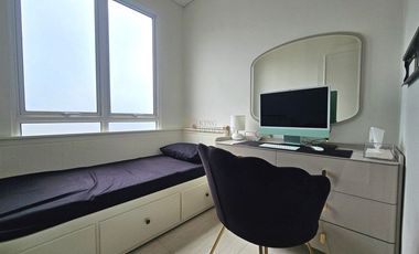 Dekat Mall CP & Universitas Ternama, Disewakan Apartemen Grand Madison 2BR Fully Furnished Modern Lengkap Siap Huni, Di Tanjung Duren Jakarta Barat