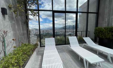 SUITE POR ESTRENAR DE RENTA - EDIFICIO IQON LA CAROLINA QUITO ECUADOR