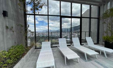 SUITE POR ESTRENAR DE RENTA - EDIFICIO IQON LA CAROLINA QUITO ECUADOR