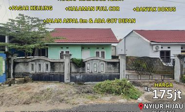 rumah type 36/160m2 di nyiur hijau residence ulin
