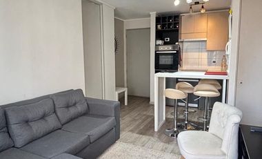 ARRIENDA DEPARTAMENTO AMOBLADO, 2D 2B 1B 59MTS2 SANTIAGO