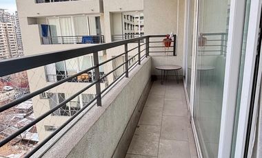 ARRIENDA DEPARTAMENTO AMOBLADO, 2D 2B 1B 59MTS2 SANTIAGO