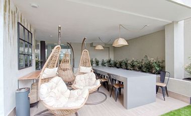 ARRIENDA DEPARTAMENTO AMOBLADO, 2D 2B 1B 59MTS2 SANTIAGO