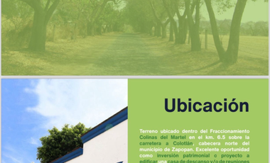 Oportunidad Remate terreno campestre en colinas del  Martel