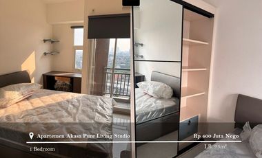 For Sale Apartement Akasa Pure Living Studio Full Furnished