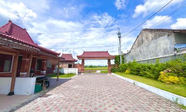 DISKON 50 JT! Rumah Joglo 400 Jutaan, Free Desain Ruang, SHM di Prambanan!