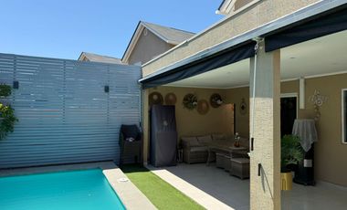 Casa en cond de 3d-3b-piscina, Buin oriente - UF5.500