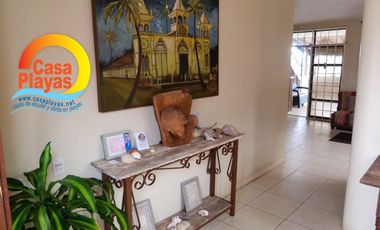 Casa Frente Al Mar en Playas de Venta, Via a Data Posorja