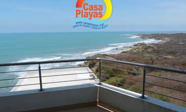 Departamento Frente Al Mar de Venta en Playas, Sector Ocean Club, Punta Mar