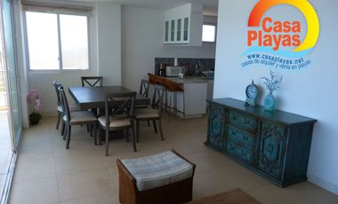 Departamento Frente Al Mar de Venta en Playas, Sector Ocean Club, Punta Mar