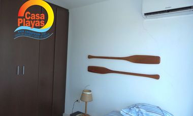 Departamento Frente Al Mar de Venta en Playas, Sector Ocean Club, Punta Mar