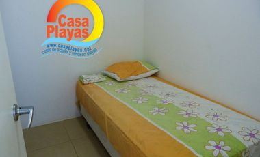 Departamento Frente Al Mar de Venta en Playas, Sector Ocean Club, Punta Mar