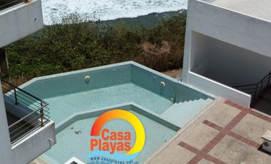 Departamento Frente Al Mar de Venta en Playas, Sector Ocean Club, Punta Mar