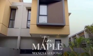 Lokasi Strategis. Desain Arsitektur Modern. Lingkungan Eksklusif di Serpong Samping Mall