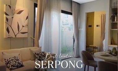 Lokasi Strategis. Desain Arsitektur Modern. Lingkungan Eksklusif di Serpong Samping Mall