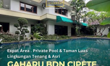 Premium Classic Residence for Sale in Cipete Selatan – Prime Expat Area (Gaharu–BDN)