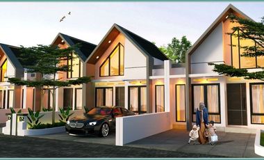 Rumah Murah Sleman Ada Pos Security Jalan Wates Km 6 Scandinavian