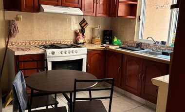 RENTO CASA AMUEBLADA EN PRIVADA CON VIGILANCIA CERCA DE IMSS DIAZ MIRON